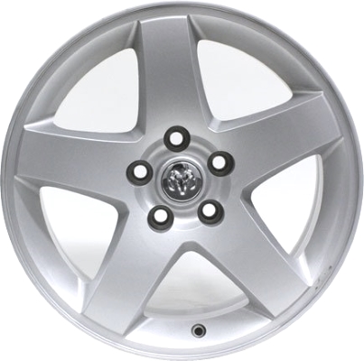 Dodge Challenger 2008-2010, Charger RWD 2006-2010, Magnum RWD 2005-2008 powder coat silver or machined 17x7 aluminum wheels or rims. Hollander part number 2325U, OEM part number Not Yet Known.