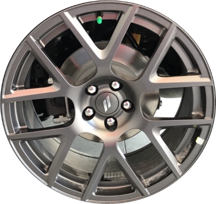 Dodge Challenger RWD 2017-2019, Charger RWD 2017-2019 powder coat grey 20x9 aluminum wheels or rims. Hollander part number 2527/2642, OEM part number Not Yet Known.