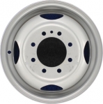 STL3036/3037 Ford F-350 DRW Wheel/Rim Steel Silver #F2TZ1015D