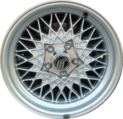 Ford Crown Victoria 1997-2002, Mercury Grand Marquis 1997-2002 powder coat silver or machined 16x7 aluminum wheels or rims. Hollander part number 3449U, OEM part number F7AZ1007AA, XW7Z1007AA.