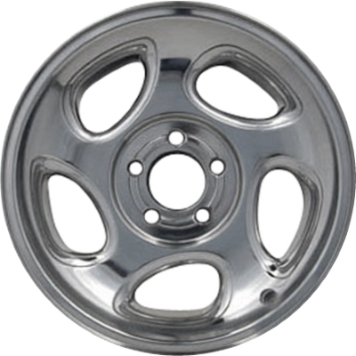 Ford Explorer 1998, Ranger 1998-1999 polished 16x7 aluminum wheels or rims. Hollander part number 3293A80, OEM part number F87Z1007HA.