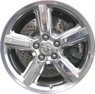 Mercury Marauder 2003-2004 polished 18x8 aluminum wheels or rims. Hollander part number ALY3493U80, OEM part number 3W3Z-1007-BA.
