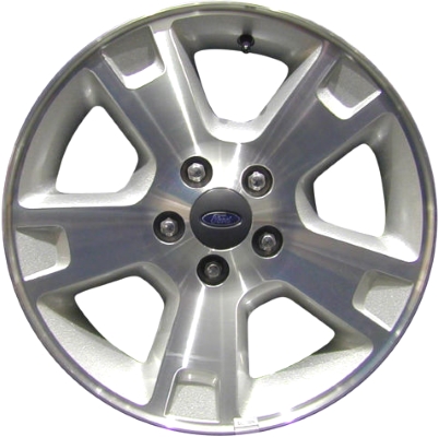 Ford Explorer 2002-2005 powder coat silver or machined 17x7.5 aluminum wheels or rims. Hollander part number ALY3528U, OEM part number 5L2Z1007CA, 2L2Z1007BA, 2L2Z1007CA.
