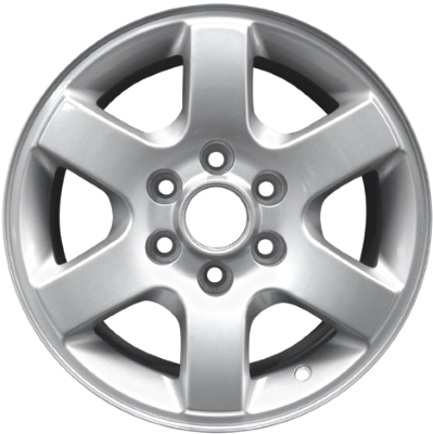Ford Expedition 2007-2017 powder coat silver 17x8 aluminum wheels or rims. Hollander part number ALY3661U, OEM part number 7L1Z1007A, BL1Z1007B.