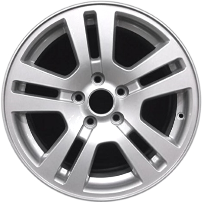 Ford Edge 2011-2014 powder coat silver 17x7.5 aluminum wheels or rims. Hollander part number ALY3901, OEM part number BT4Z1007A.