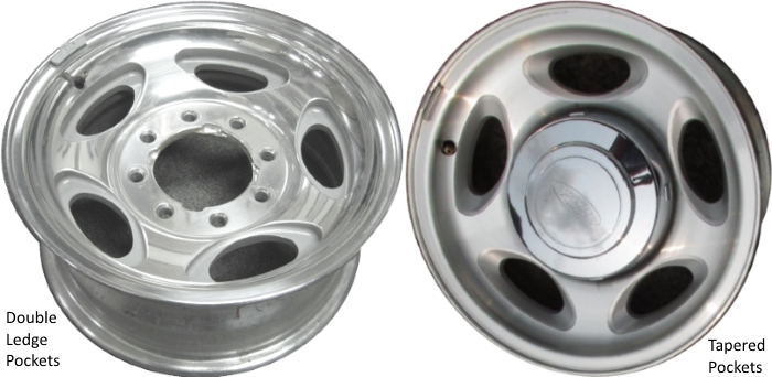 Ford E-150 2007-2014, E-250-2007-2014, E-350 SRW 2007-2020 silver machined or polished 16x7 aluminum wheels or rims. Hollander part number 3756, OEM part number 8C2Z1007A, AC2Z1007A, BC2Z1007A, BC2Z1007B.