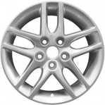 ALY3798U20 Ford Fusion, Mercury Milan Wheel/Rim Silver #9E5Z1007E