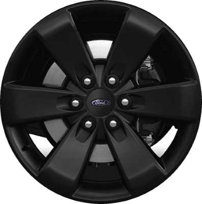 Ford F-150 2010-2014 powder coat black 20x8.5 aluminum wheels or rims. Hollander part number ALY3833U45/3896, OEM part number CL3Z1007D.