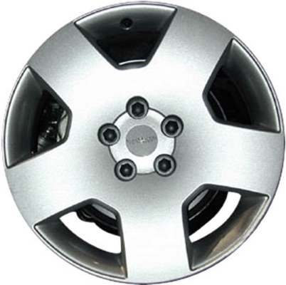 Cadillac Catera 2000-2001 powder coat silver 17x7.5 aluminum wheels or rims. Hollander part number ALY4548, OEM part number 9192196.