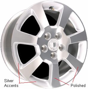 Cadillac CTS Wheel ALY4586 Polished