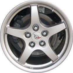 Chevy Corvette Wheel ALY5061/5062 Silver Magnesium