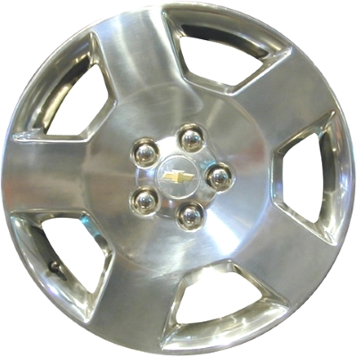 Chevrolet Impala 2006-2009, Monte Carlo 2006-2007 polished 18x7 aluminum wheels or rims. Hollander part number 5074U80, OEM part number 9595804.