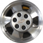 ALY5096U10 Chevrolet Astro, Avalanche, Suburban, Tahoe Wheel/Rim Grey Machined #12368970