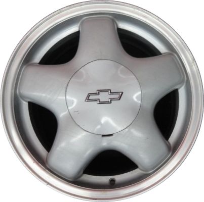 Chevrolet Lumina 1995-1999, Monte Carlo 1995-1999 powder coat grey or white 16x6.5 aluminum wheels or rims. Hollander part number 5110U, OEM part number 10247026, 10247027.