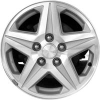Chevrolet  Wheel ALY5115/5133 Silver Machined