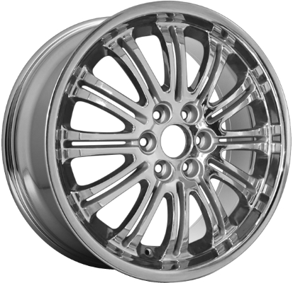 Cadillac Escalade 2009-2014, Sierra 1500 2009-2013, Yukon 1500 2009-2014 chrome 22x9 aluminum wheels or rims. Hollander part number 5413, OEM part number 17800372.