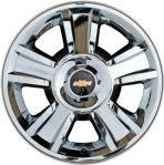 Used ALY5416 Chevrolet Avalanche, Silverado, Suburban, Tahoe Wheel/Rim Chrome #9597222