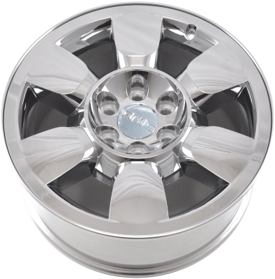 GMC Sierra 1500 2009-2012, Yukon 1500 2009-2012 chrome clad 20x8.5 aluminum wheels or rims. Hollander part number 5419, OEM part number 9597228.