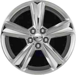 Chevrolet Cruze 2011-2015, Cruze Limited 2016 chrome 17x7 aluminum wheels or rims. Hollander part number 5508/5522U85, OEM part number 19201914.