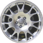 Audi Wheel ALY58797 Hyper Silver