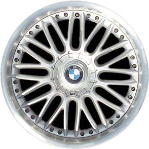 BMW 525i 2004-2007, 528i 2008-2010, 530i 2004-2007, 535i 2008-2010, 545i 2004-2005, 550i 2006-2010 powder coat silver 19x9.5 aluminum wheels or rims. Hollander part number, OEM part number 36116759899.