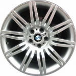ALY59555 BMW 525i, 528i, 530i, 535i, 545i, 550i Wheel/Rim Hyper Silver #36118036949