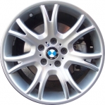 ALY59567 BMW X3 Wheel/Rim Hyper Silver #36113417268