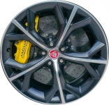ALY59919 Jaguar F Type Wheel/Rim Black Polished #T2R18454