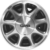 Geo Prizm Wheel ALY60166 Silver Machined