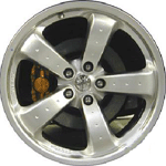Nissan 350Z wheel ALY62460 front hyper silver