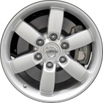 ALY62489U20 Nissan Titan Wheel/Rim Silver Painted #40300ZR01A