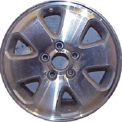 Honda Wheel ALY63847 Silver Machined
