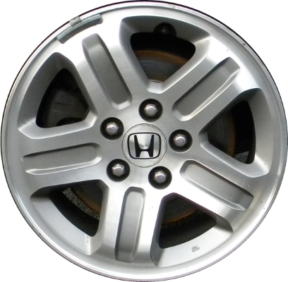 Honda Pilot 2003-2008 multiple finish options 16x6.5 aluminum wheels or rims. Hollander part number ALY63849U, OEM part number 42700S9VA71, 42700S9VA91, 42700S9VA61, 42700SKVA61, 42700S9VA51.