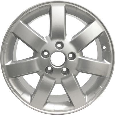 Honda CR-V 2005-2011 powder coat silver 17x6.5 aluminum wheels or rims. Hollander part number ALY63928, OEM part number 42700SWAA81, 42700SWAA82, 42700SWAA83, 8405003, 8405011, 8516866.