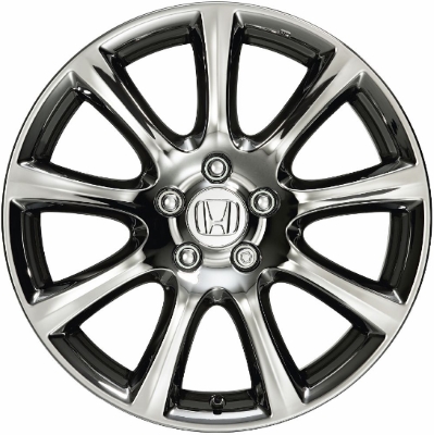Honda Accord 2008-2012 chrome 18x8 aluminum wheels or rims. Hollander part number ALY63931, OEM part number 08W18-TA0-101A.
