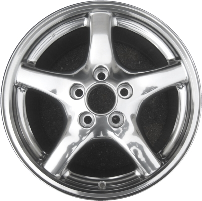 Pontiac Firebird 1996-2002, Pontiac Trans Am 1996-2002 polished 17x9 aluminum wheels or rims. Hollander part number 6521U80/6531, OEM part number .