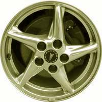 Pontiac Grand Prix Wheel ALY6535C Polished w/ Gold Tint