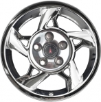 Used ALY6557 Pontiac Grand Am Wheel/Rim Chrome Clad #9595238