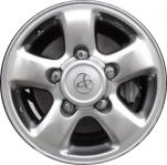 ALY69380U78 Toyota Land Cruiser Wheel/Rim Hyper Silver #4261160210