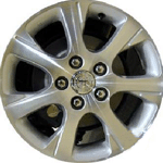 Toyota Camry wheel ALY69475 silver machined