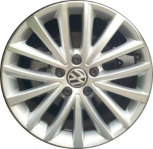 ALY69910U10/69985 Volkswagen Jetta, GLI Wheel/Rim Silver Machined #5C0601025AH8Z8