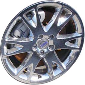 Volvo XC90 2003-2009 chrome 18x7 aluminum wheels or rims. Hollander part number ALY70262U85, OEM part number 307369249.