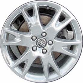 Volvo XC90 2003-2009 polished 18x7 aluminum wheels or rims. Hollander part number ALY70262A80.POL, OEM part number 306953399.