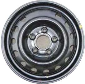 Hyundai Elantra 2007-2012 powder coat black 15x5.5 steel wheels or rims. Hollander part number STL70738HH, OEM part number 529102H050, 529102H060.