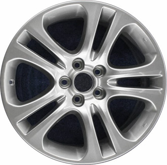 Acura RDX 2007-2012 powder coat silver 19x8 aluminum wheels or rims. Hollander part number ALY71758U20, OEM part number 08W19STK200A, 08W19STK201A.