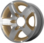 ALY72660U55 Suzuki Grand Vitara Wheel/Rim Gold Machined #4320056891Z8K