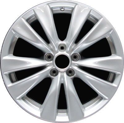 Infiniti M37 2011-2013, M56 2011-2013 powder coat silver 18x8 aluminum wheels or rims. Hollander part number 73730U20, OEM part number D0C001MM1A.