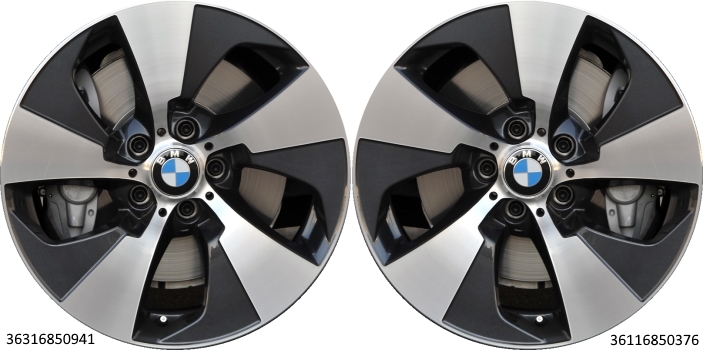 Aly71617 71618hh Bmw Hybrid 3 320i 328i 335i 428i 435i Rim Aly71617 71618hh Bmw Hybrid 3 320i 328i 335i 428i 435i Rim Machined 36316850941