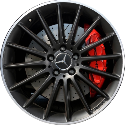 Aly85166 85167u45 Mercedes Benz C63 Amg Wheel Black 2044014802