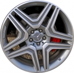 ALY85264U35 Mercedes-Benz ML63 Wheel/Rim Grey Machined #16640123027X21
